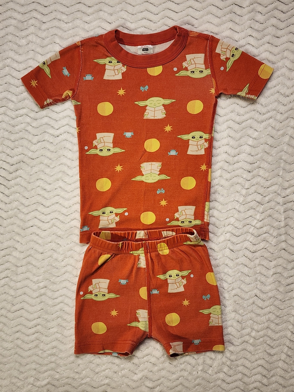 ✨ Hanna Andersson Star Wars Grogu Short Pajamas – Size 4 ✨